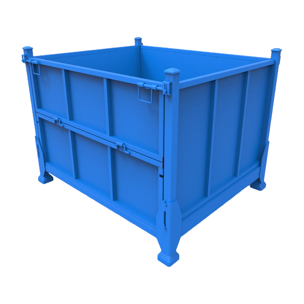 折叠铁板箱 Folding iron plate box